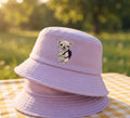 Embroidered Chihuahua Bucket Hat, Funny Dog Meme Sun Hat, Dog Lover Gift, Chinchilla Coffee Lover Hat, Summer Vacation Cap